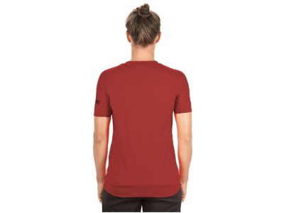 CUBE AM dámsky dres, tmavočervená