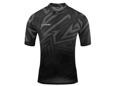 CUBE ATX CMPT FullZip dres, čierna/sivá