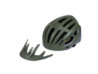 CUBE Offpath prilba, matná zelená