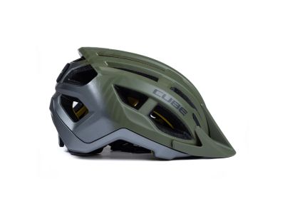 CUBE Offpath prilba, matná zelená
