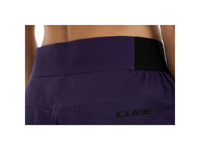 CUBE ATX CMPT Baggy dámske kraťasy, violet