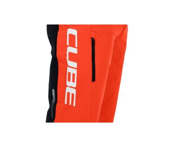 CUBE Teamline Baggy kraťasy, červená