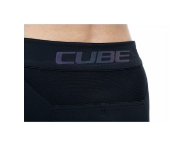 CUBE Vertex Baggy dámske kraťasy, čierna