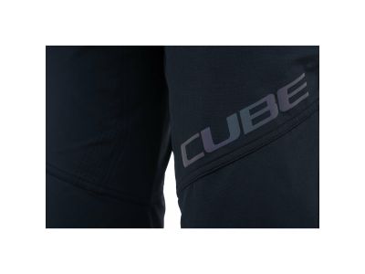CUBE Vertex Baggy dámske kraťasy, čierna