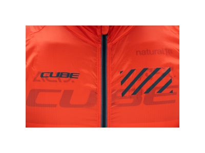 CUBE Teamline Wind vesta, červená