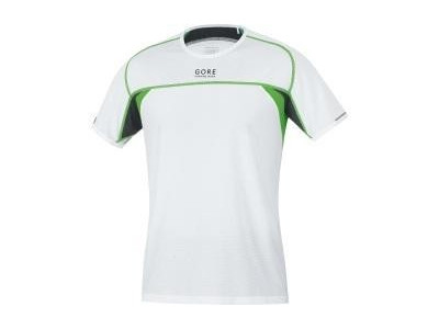 GOREWEAR Flash Shirt - white/kiwi
