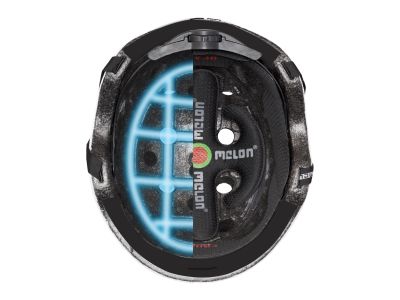 Melon Decent prilba, double green