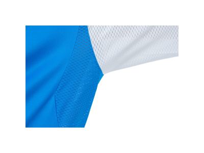 CUBE Teamline dres, biela/modrá/červená