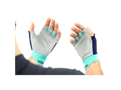 CUBE Performance rukavice, blue/mint