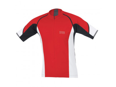 Koszulka rowerowa GOREWEAR Ozon III - czerwono-biała