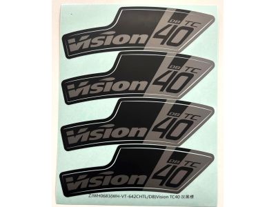 Vision nálepky na ráfik TC 40 DB
