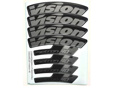 Vision nálepky na ráfik METRON 40 SL RB CH-TL