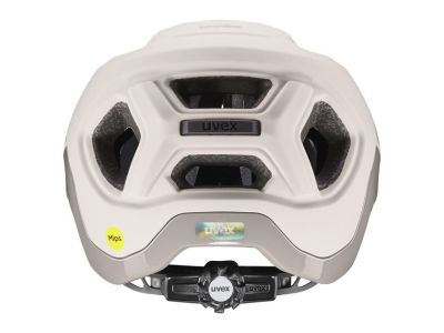 uvex react MIPS přilba, warm grey matt