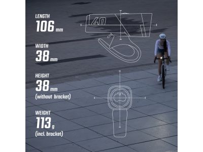 SIGMA AURA 40 + HIRO 10 sada svetiel StVZO
