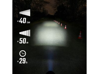 SIGMA AURA 40 + HIRO 10 sada svetiel StVZO