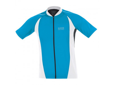 Koszulka rowerowa GOREWEAR Power II - basen niebieski/biały