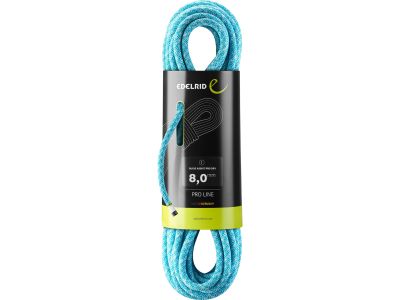 EDELRID Guide Assist Pro Dry lano, 8 mm, icemint