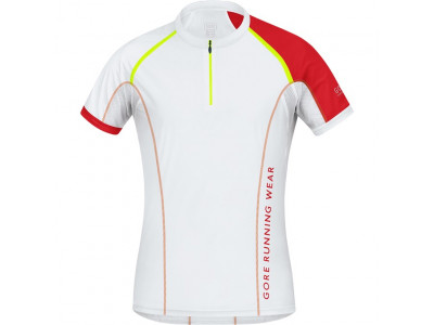 GOREWEAR X - Koszulka rowerowa Run Ultra - biało-czerwona