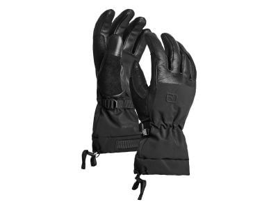 ORTOVOX Merino Freeride rukavice, black raven