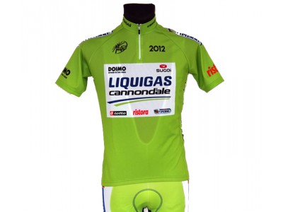 Męska koszulka rowerowa sprinterska Cannondale Liquigas TDF