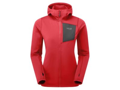 Rab Superflux Hoody dámska mikina, summit red