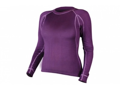 Endura Baabaa Merino t-shirt women&#39;s long sleeve purple