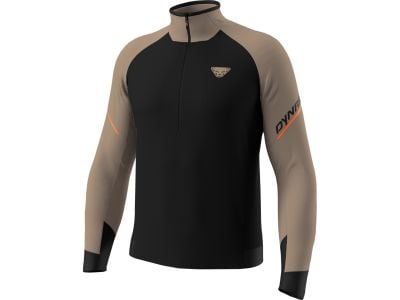 Dynafit Alpine Longsleeve 1/2 Zip tričko, fallen rock/black out
