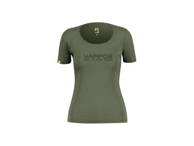 Karpos Loma Cotton dámske tričko, four leaf/writing print