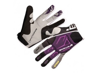 Rękawiczki damskie Endura MT500 fioletowe