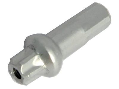 DT Swiss Squorx niple, 2x15 mm, mosadz, strieborná