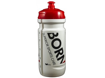 Born bidon, 600 ml, biela/červená