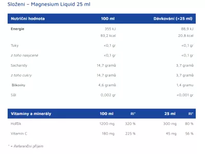 Born Magnesium Liquid výživový doplnok, 25 ml, pomaranč