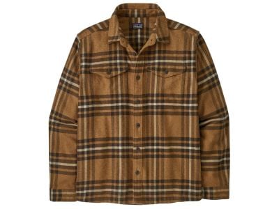Patagonia Fjord Flannel košeľa, catch: deer brown