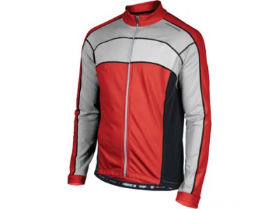 Cannondale Midweight jersey men&#39;s length sleeve red/grey