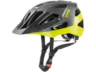 uvex Quatro Helm schwarz matt/neon