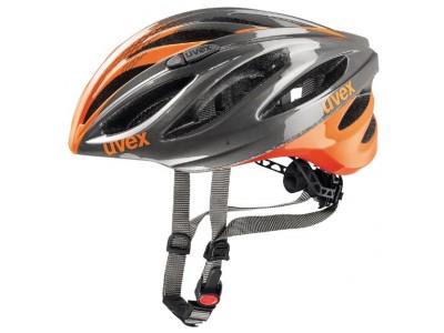 uvex Boss Race helmet anthracite/orange