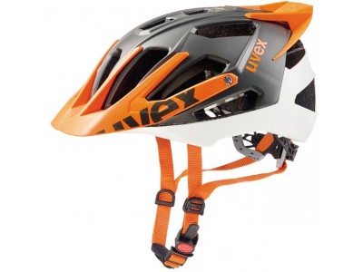 uvex Quatro Pro helma White/Black/Orange mat