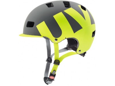 uvex HLMT 5 Pro helmet Gray / Lime Mat