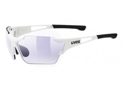 uvex Sportstyle 803 race V okulary, white/litemirror blue