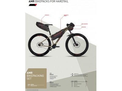 GHOST Rahmentasche / Frame Pack Hardtail AMR 5L, Modell 2017