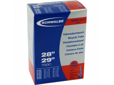 Schwalbe tube 27.5x2.00 / 2.35 29x1.75 / 2.40 FV 40mm (40 / 62-584 / 635) 140g