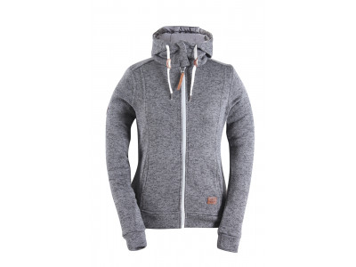 2117 of Sweden GROLANDA women&amp;#39;s fleece hooded sweatshirt dark. grey