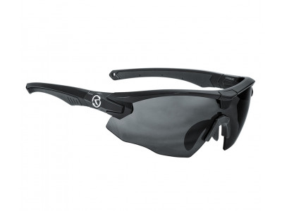 Okulary przeciwsłoneczne Kellys STRANGER MONO-Shiny Black, polaryzacyjne