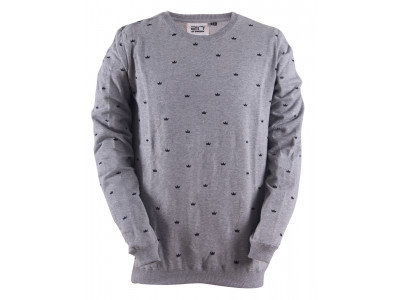 2117 of Sweden UVERED men&amp;#39;s sweatshirt with crown pattern gray highlights