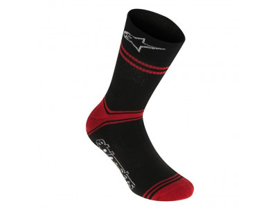 Alpinestars Summer Socks ponožky čierne/červené