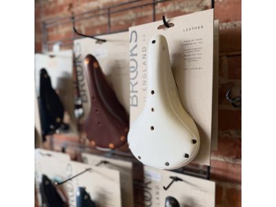 Brooks B17 sedlo, 175 mm, biela
