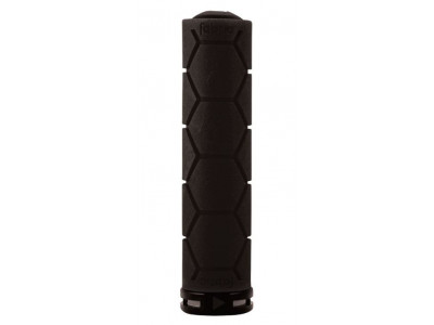 Fabric Silicone Lock On grips black