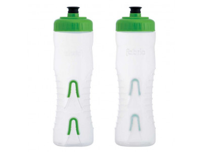 Fabric bottle 750 ml clear/green