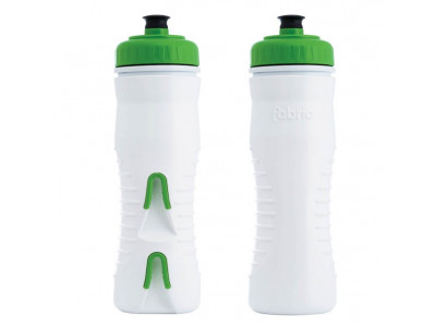 Textilisolierte 525-ml-Flasche weiß/grün