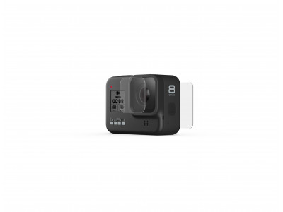 Obiektyw GoPro ze szkła hartowanego + zabezpieczenia ekranu (HERO8 Black)